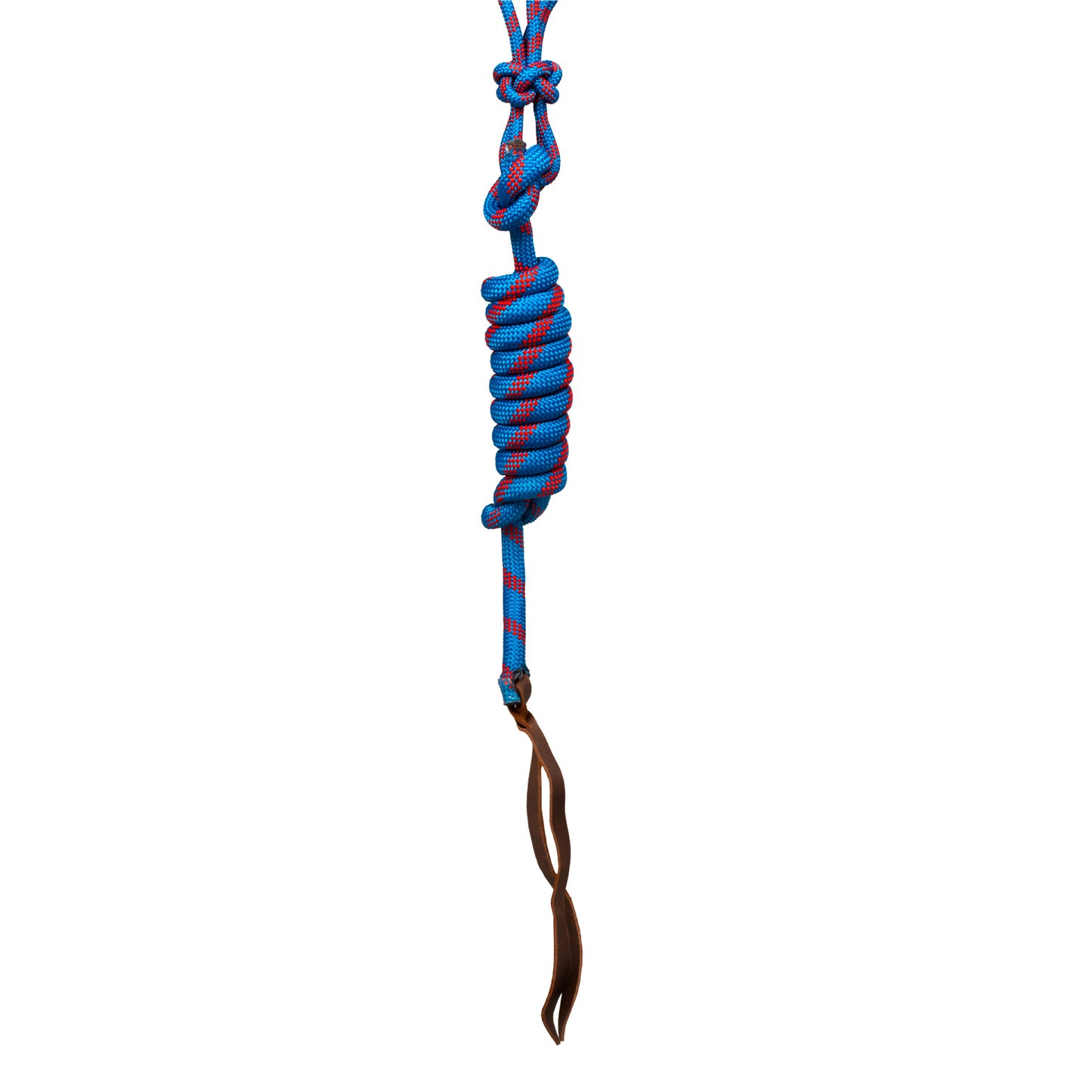 Pool's knotted rope halter with lead PLH03017