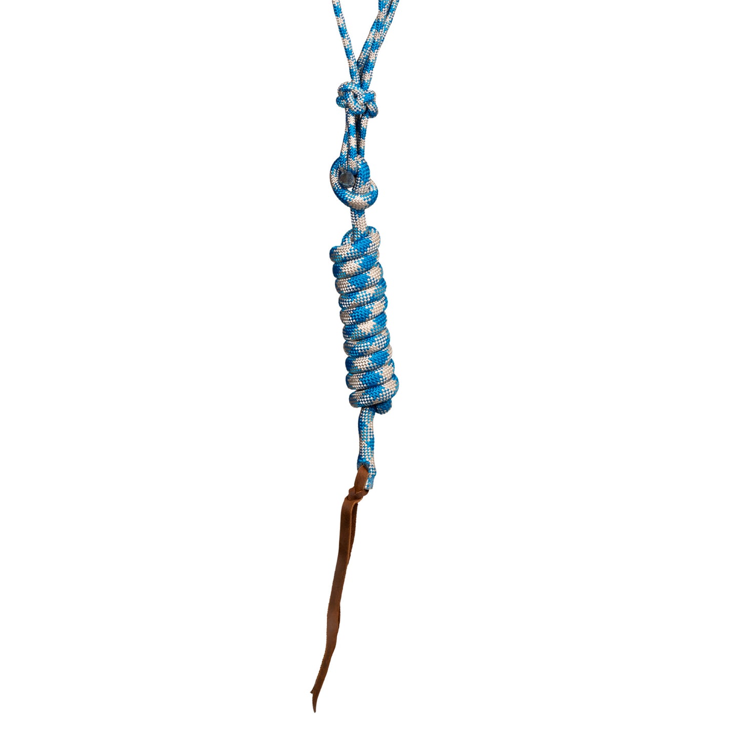 Pool's knotted rope halter with lead PLH03017