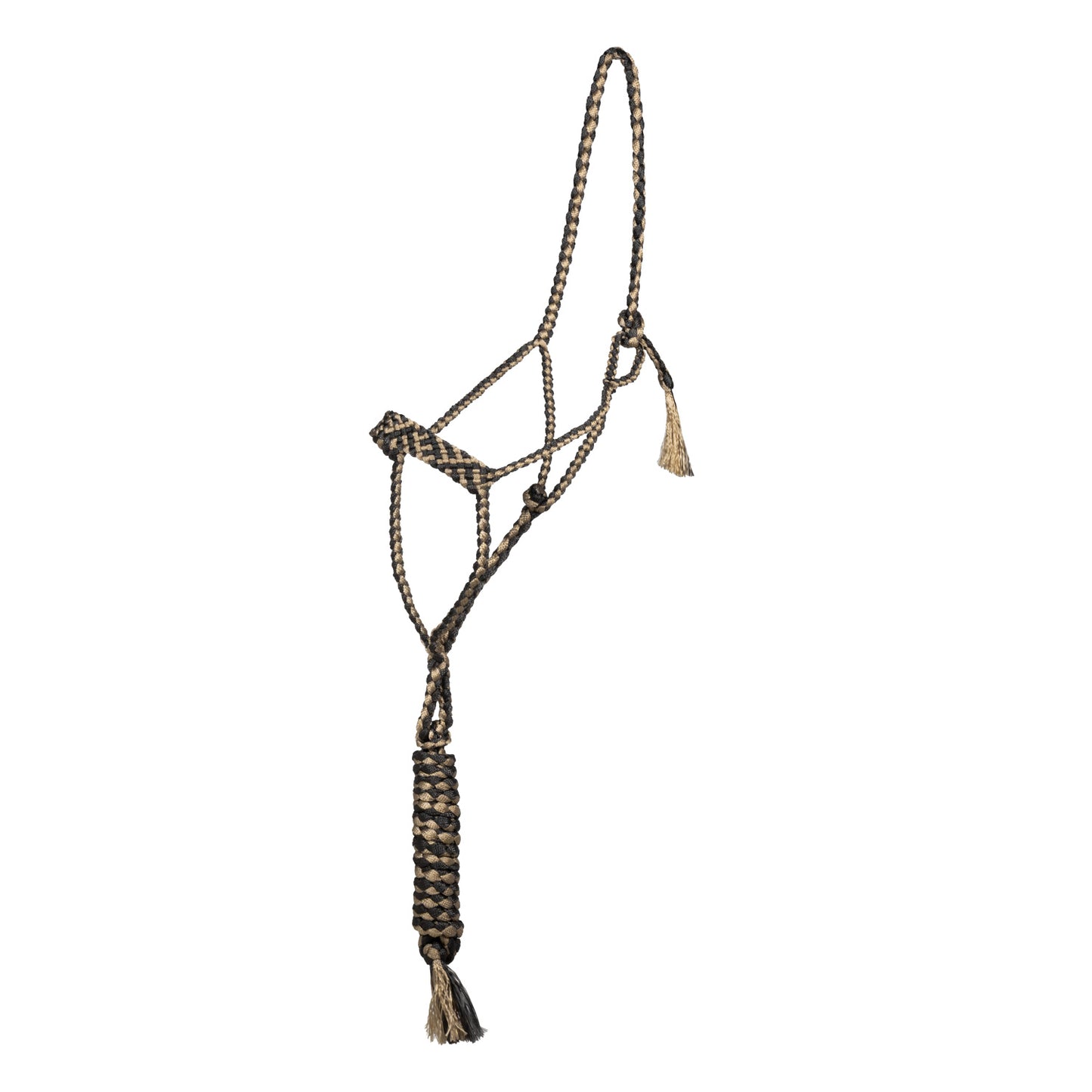 Pool's wide nose rope halter with lead PLH03018