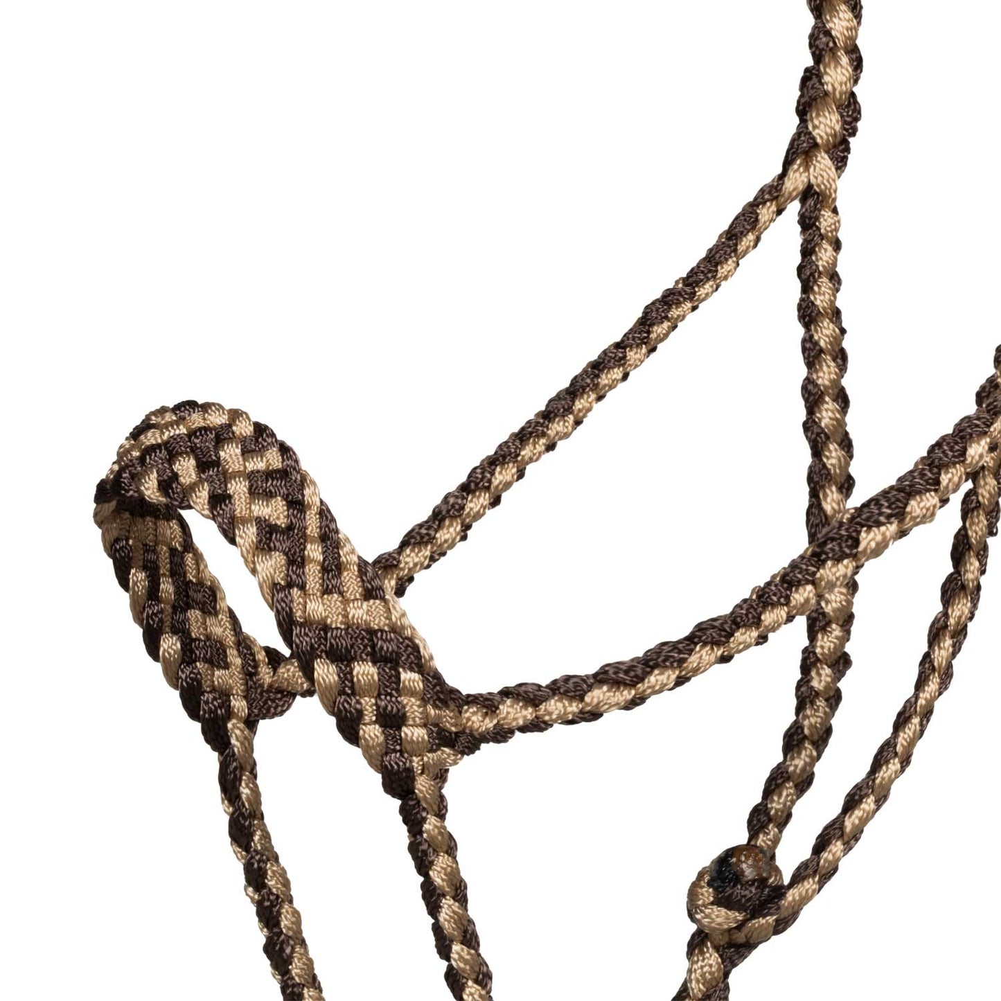 Pool's wide nose rope halter with lead PLH03018