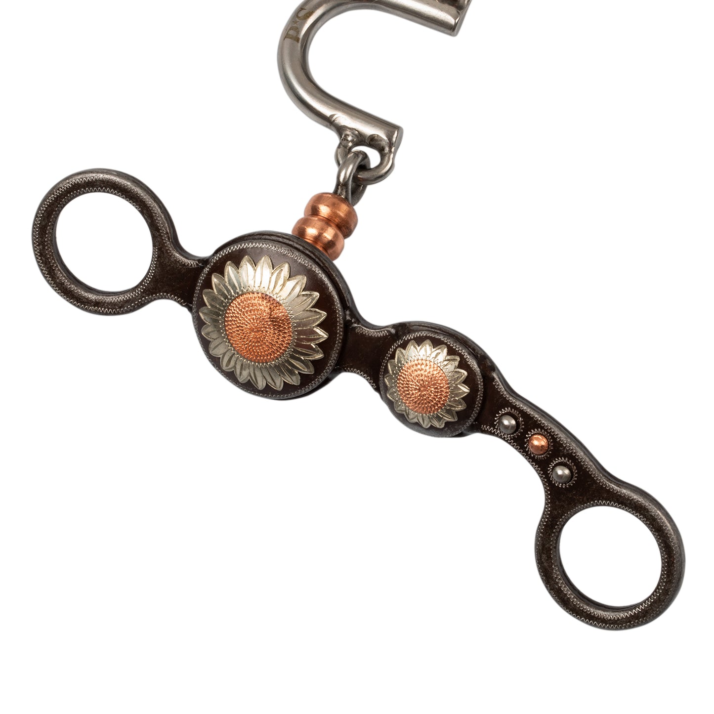 Pool's correctional iron bit flower decoration PLH06002