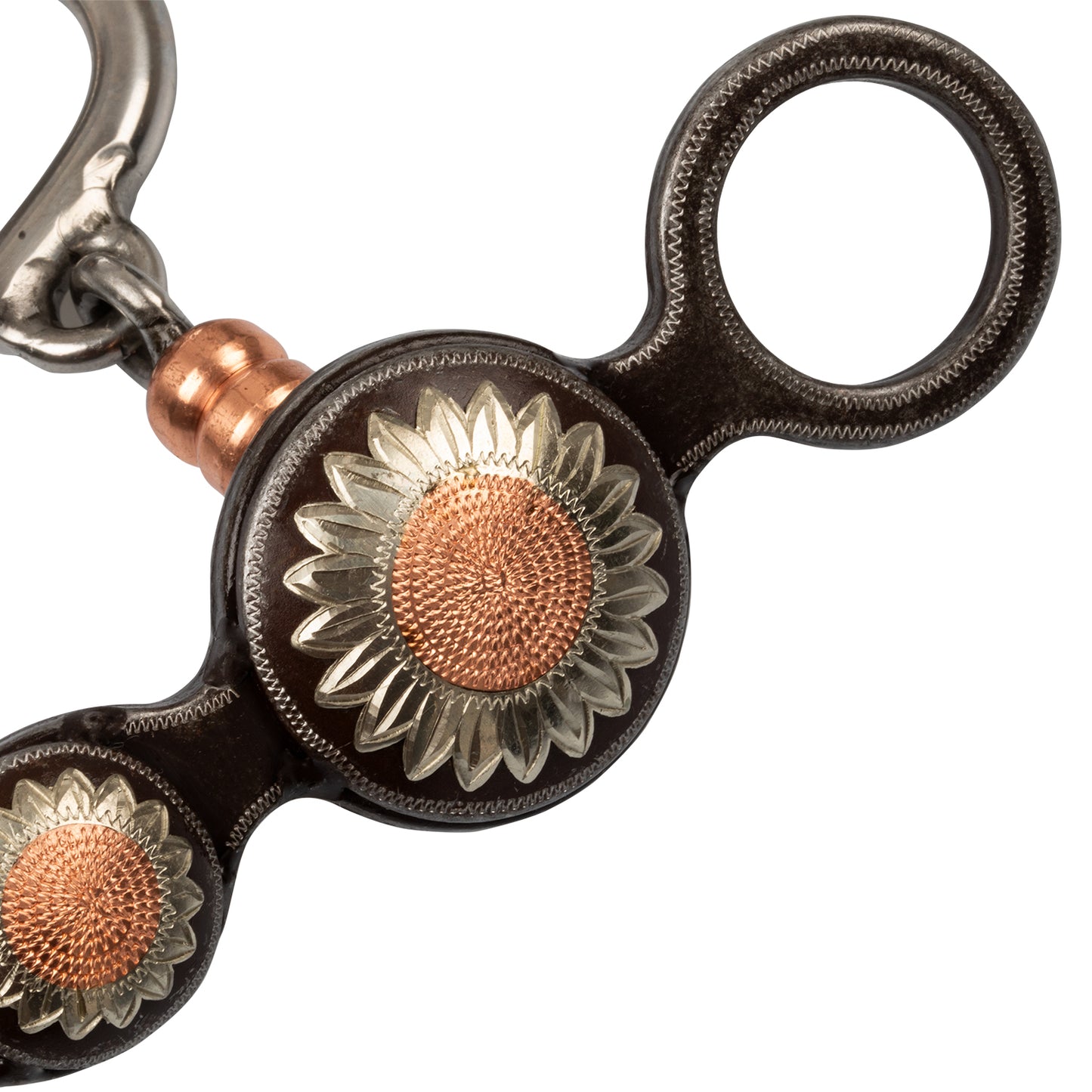 Pool's correctional iron bit flower decoration PLH06002
