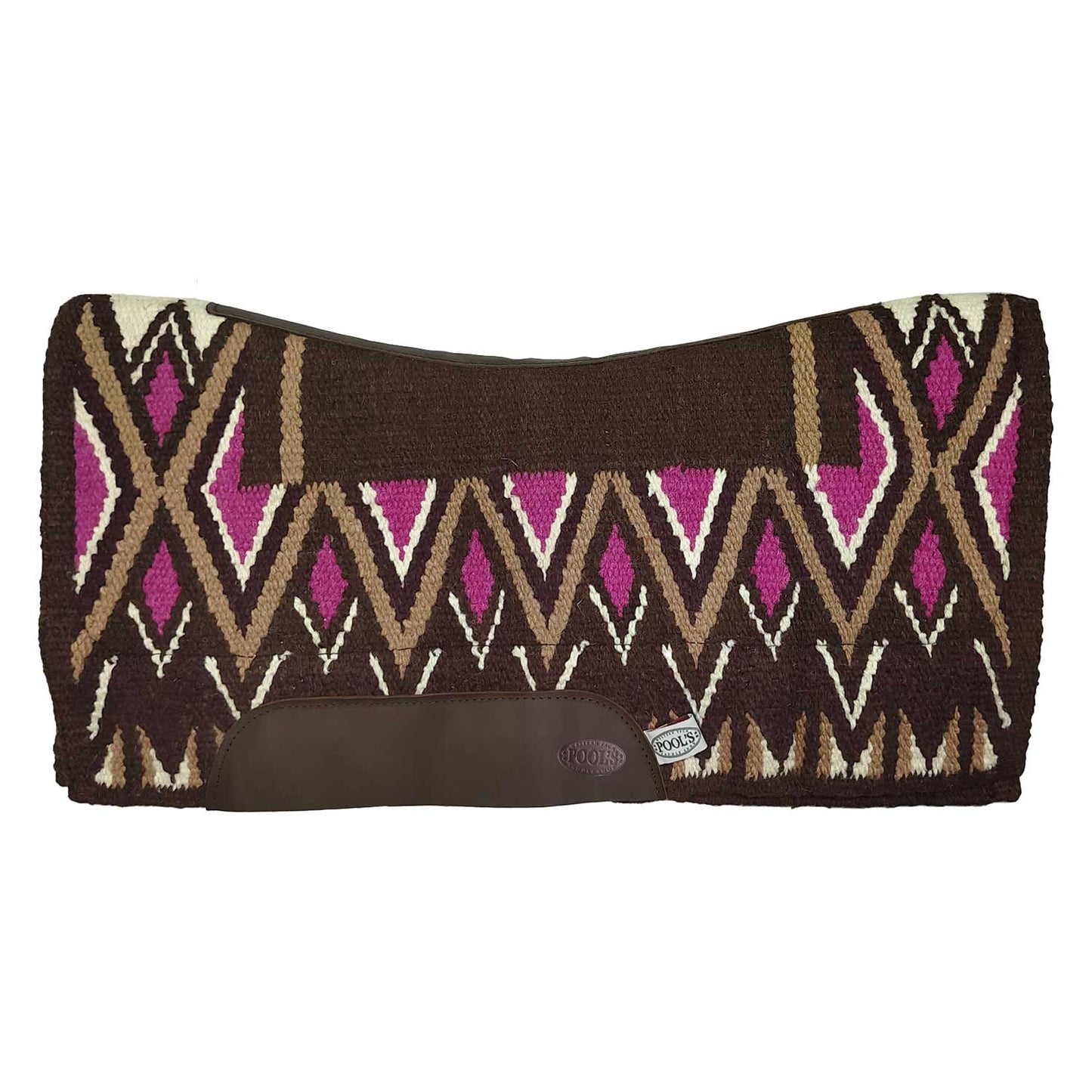Pool's new zealand wool felt padded saddle pad PLH09000