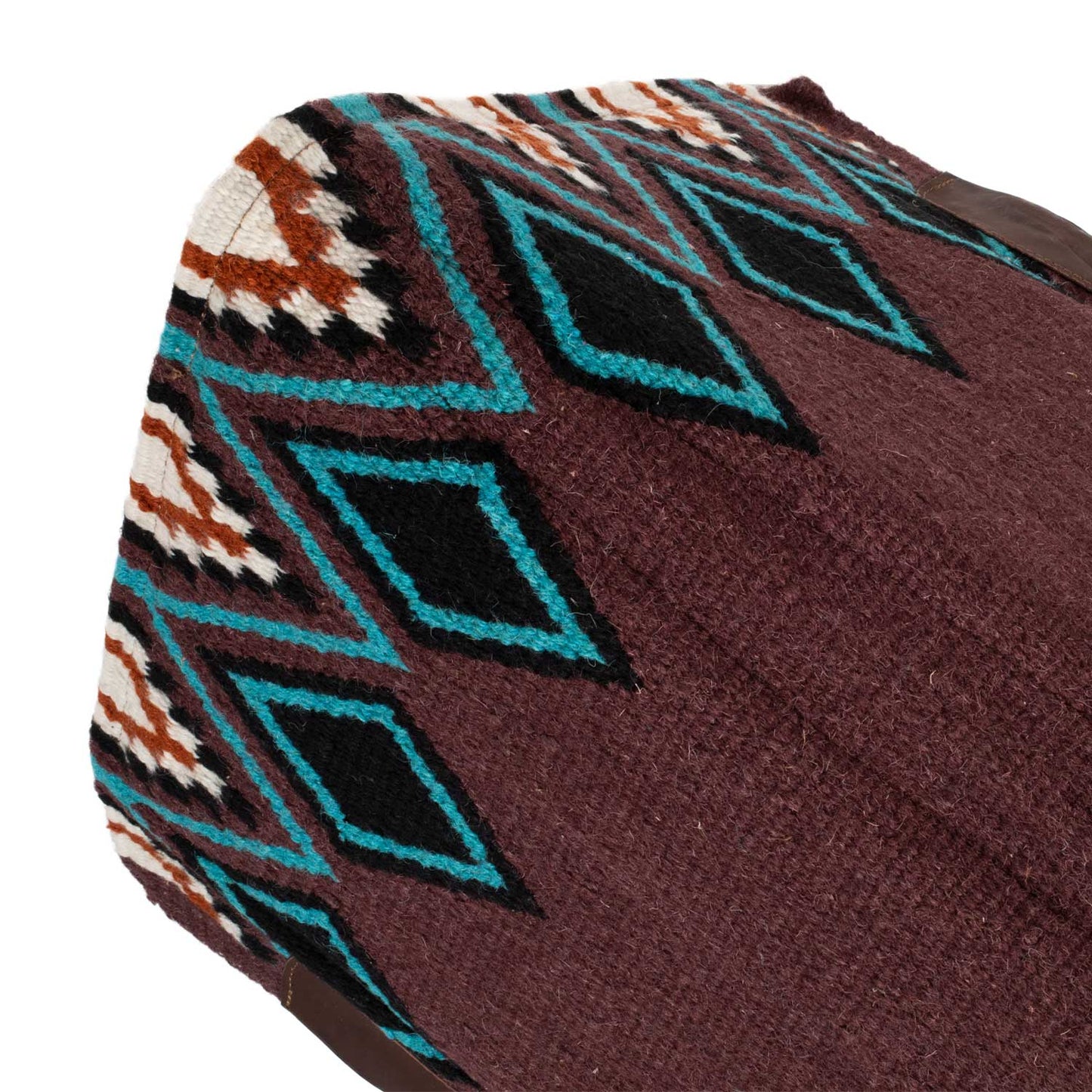 Pool's contoured western saddle pad with wool padding PLH09001