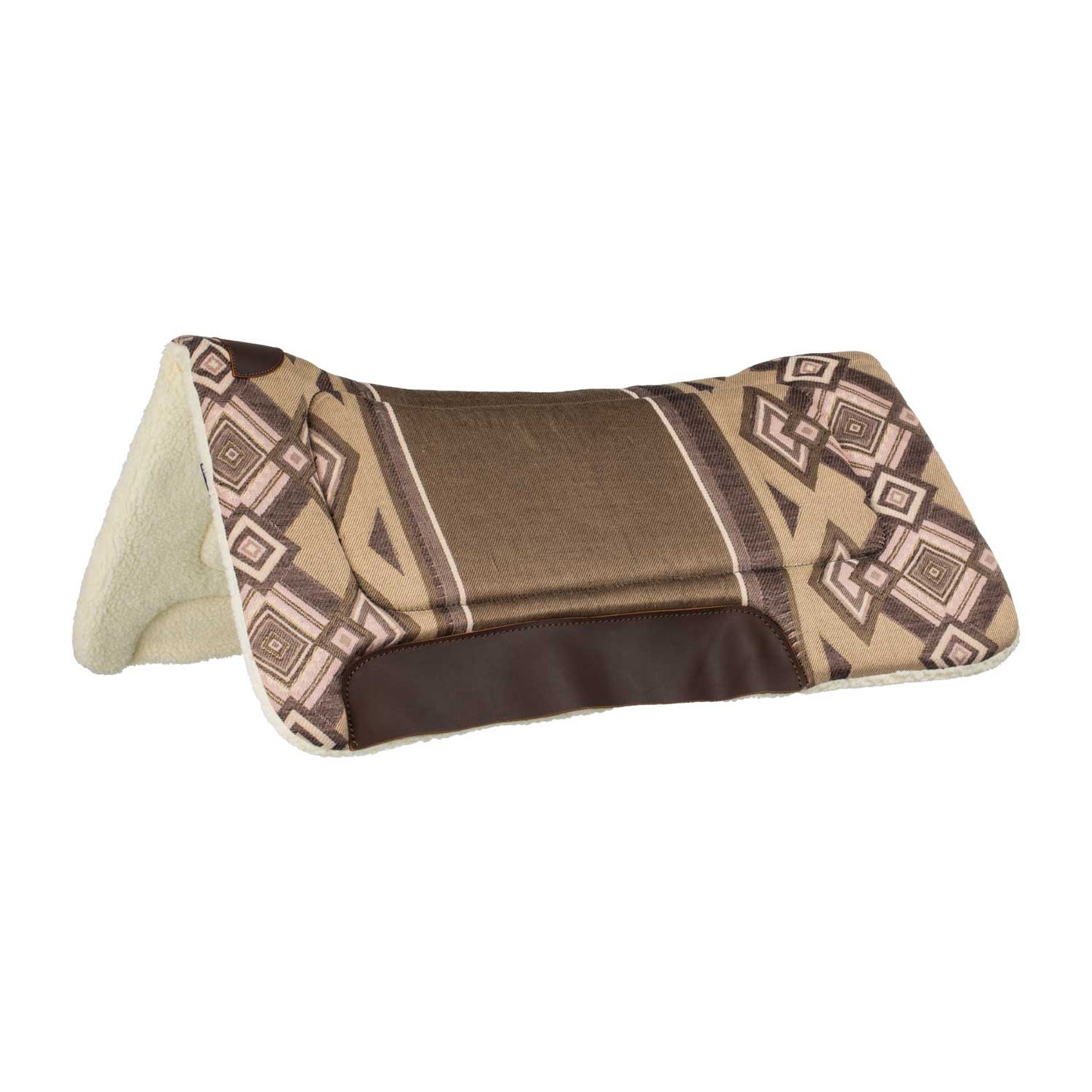 Pool's western saddle pad with synthetic wool padding PLH09002