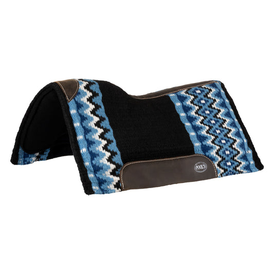 Pool's western wool top felt bottom saddle pad PLH09007