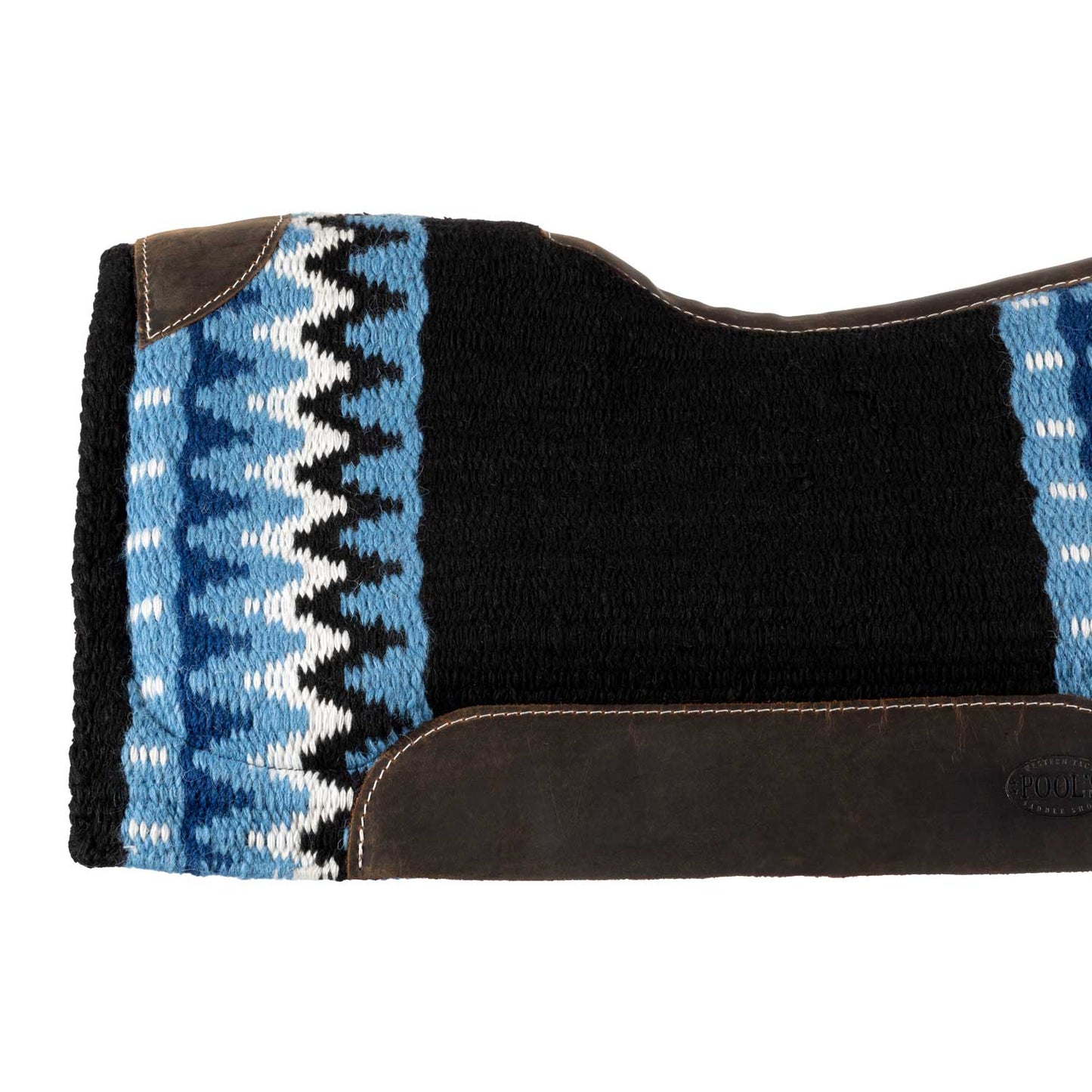 Pool's western wool top felt bottom saddle pad PLH09007