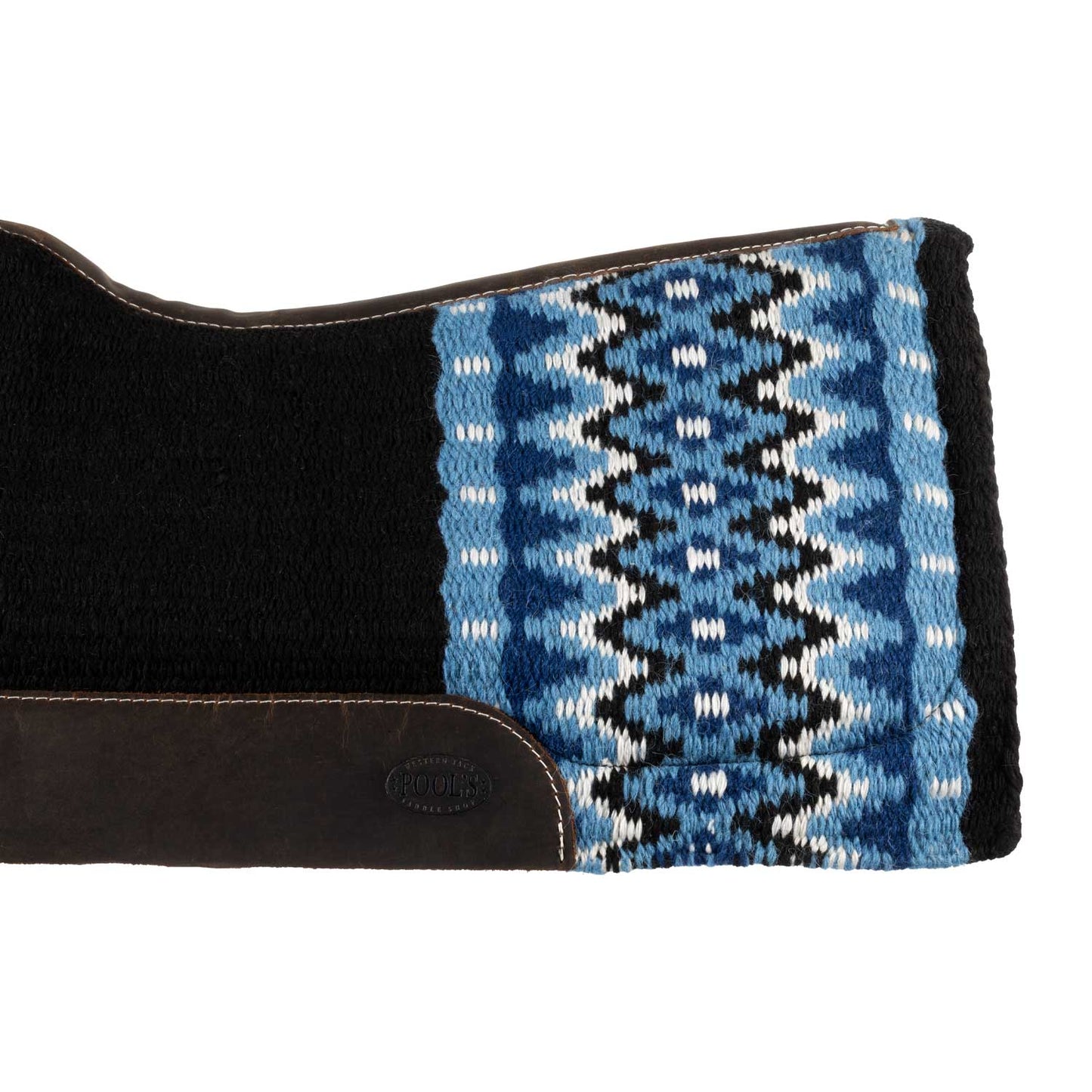 Pool's western wool top felt bottom saddle pad PLH09007