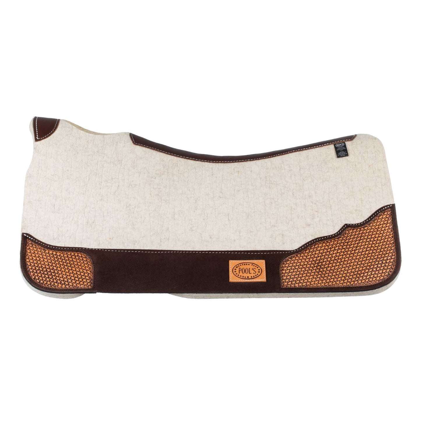 Pool's western felt saddle pad PLH09012