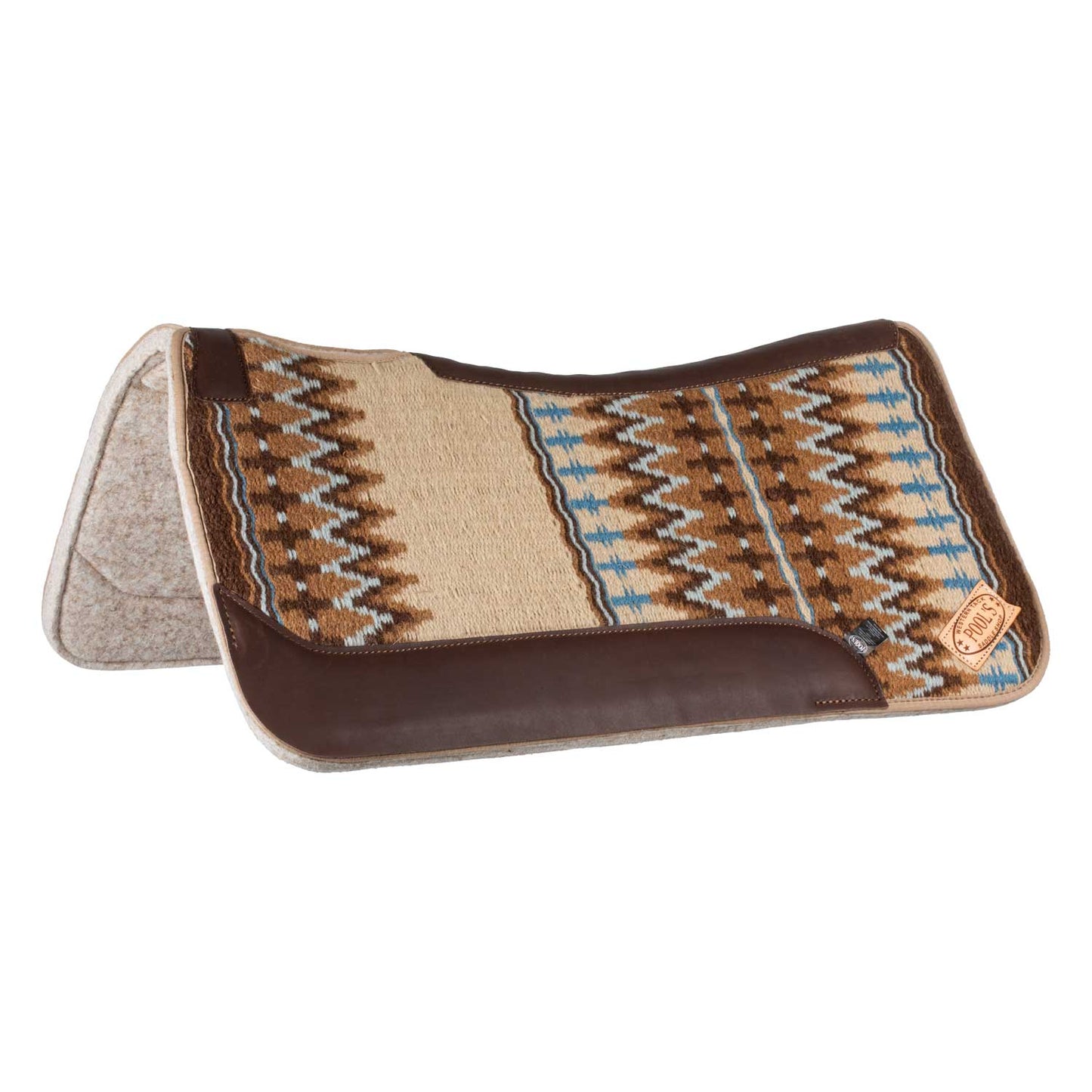 Pool's contoured western saddle pad PLH09014