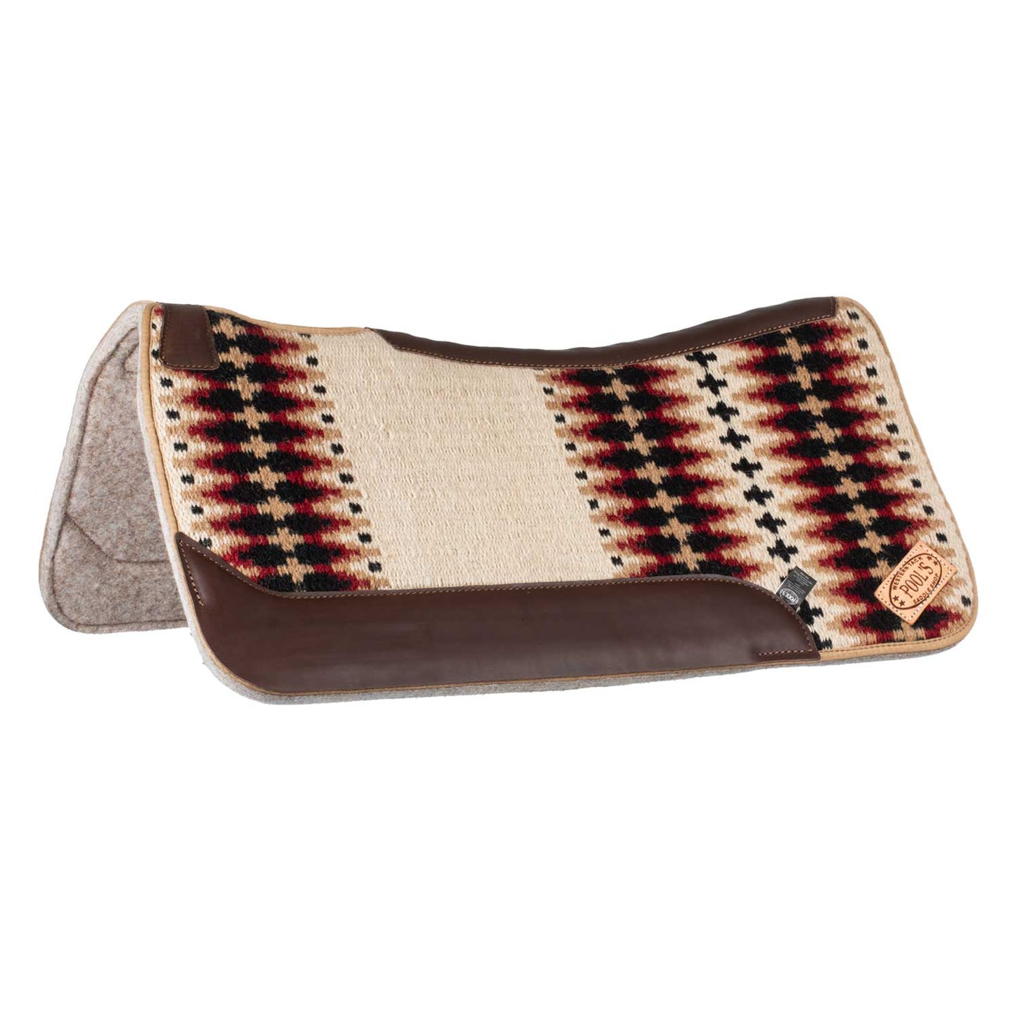 Pool's contoured western saddle pad PLH09014