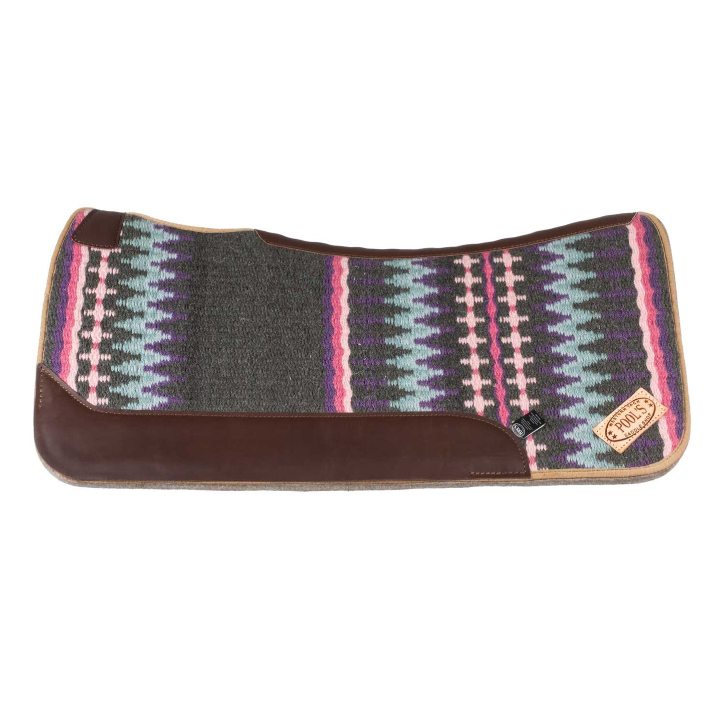 Pool's contoured western saddle pad PLH09014
