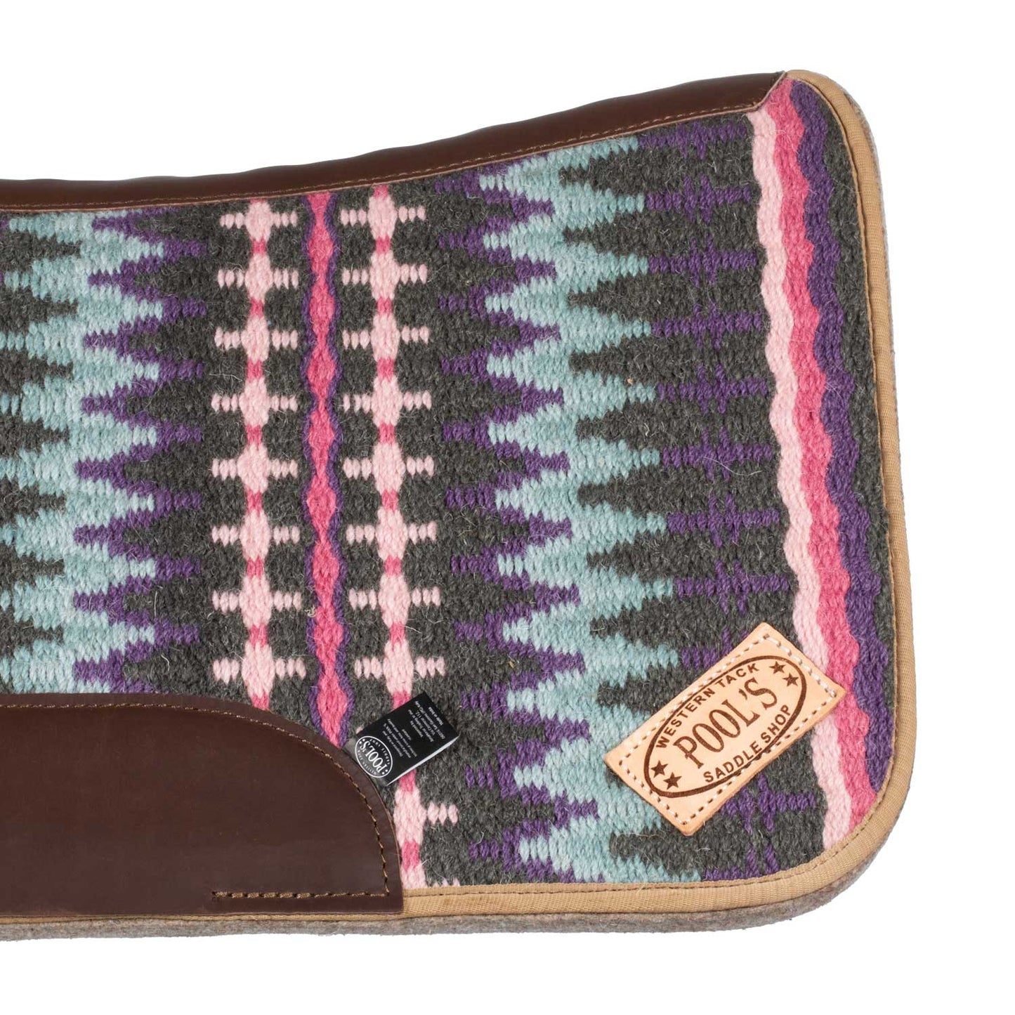 Pool's contoured western saddle pad PLH09014