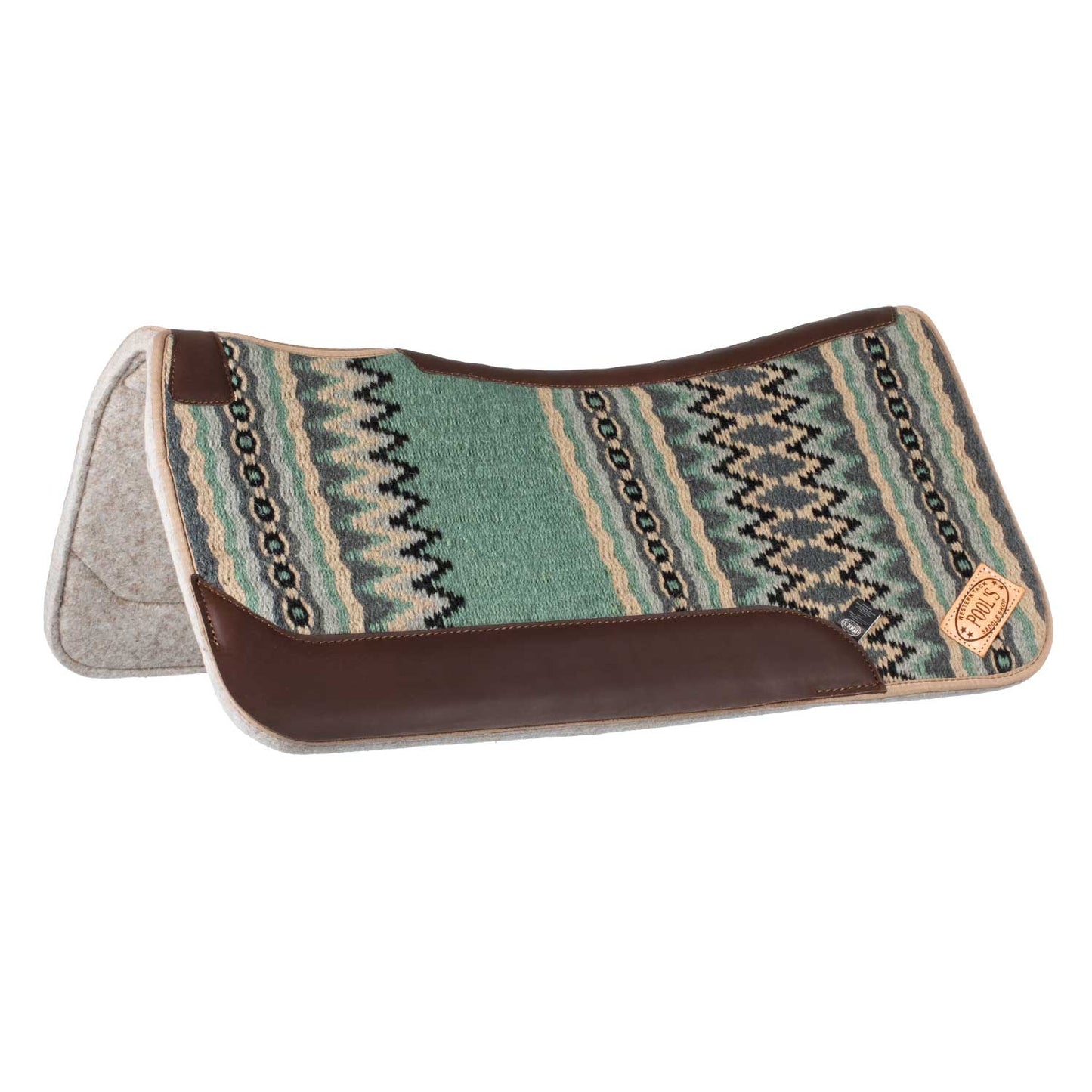 Pool's contoured western saddle pad PLH09014