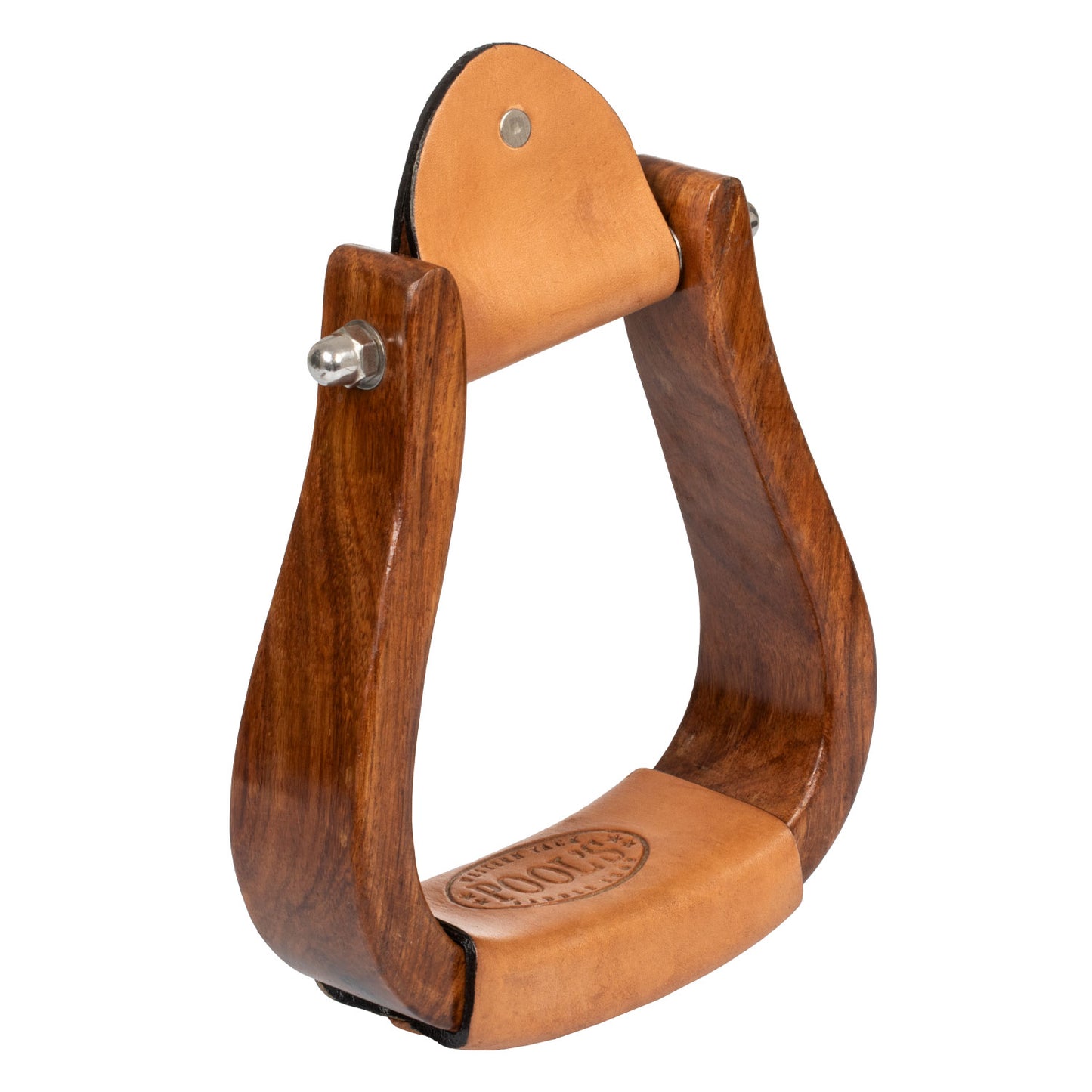 Pool's ys standard wood western stirrups PLH10001