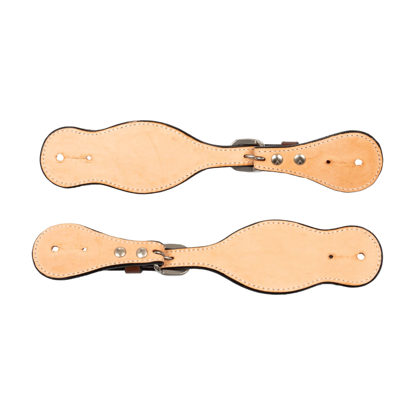 Pool's 2 tone western spur straps PLU03004