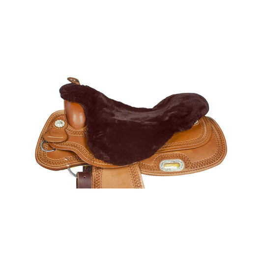 Pool's western saddle sheep skin seat coverSE00602