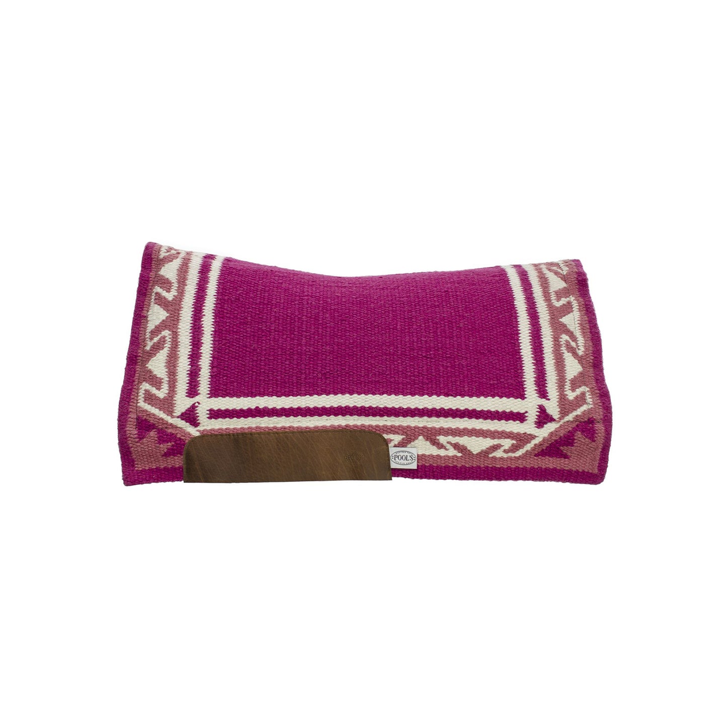 Pool's contour show saddle pad SS00700