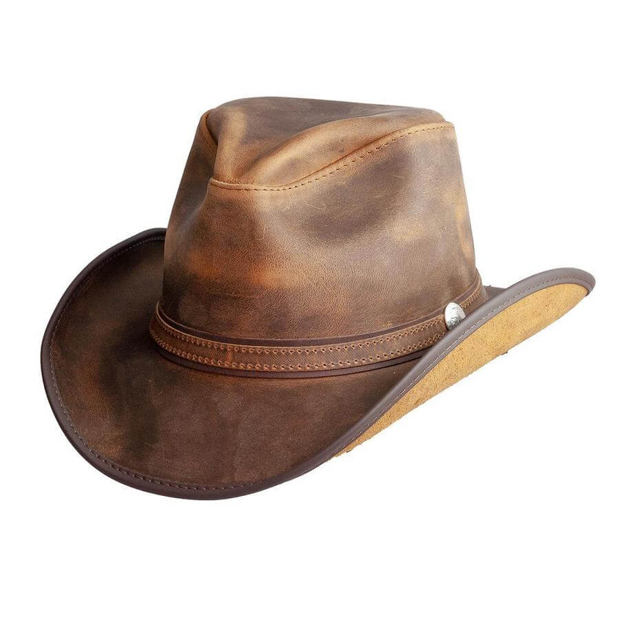 American hat makers Cyclone | American Leather Cowboy Hat