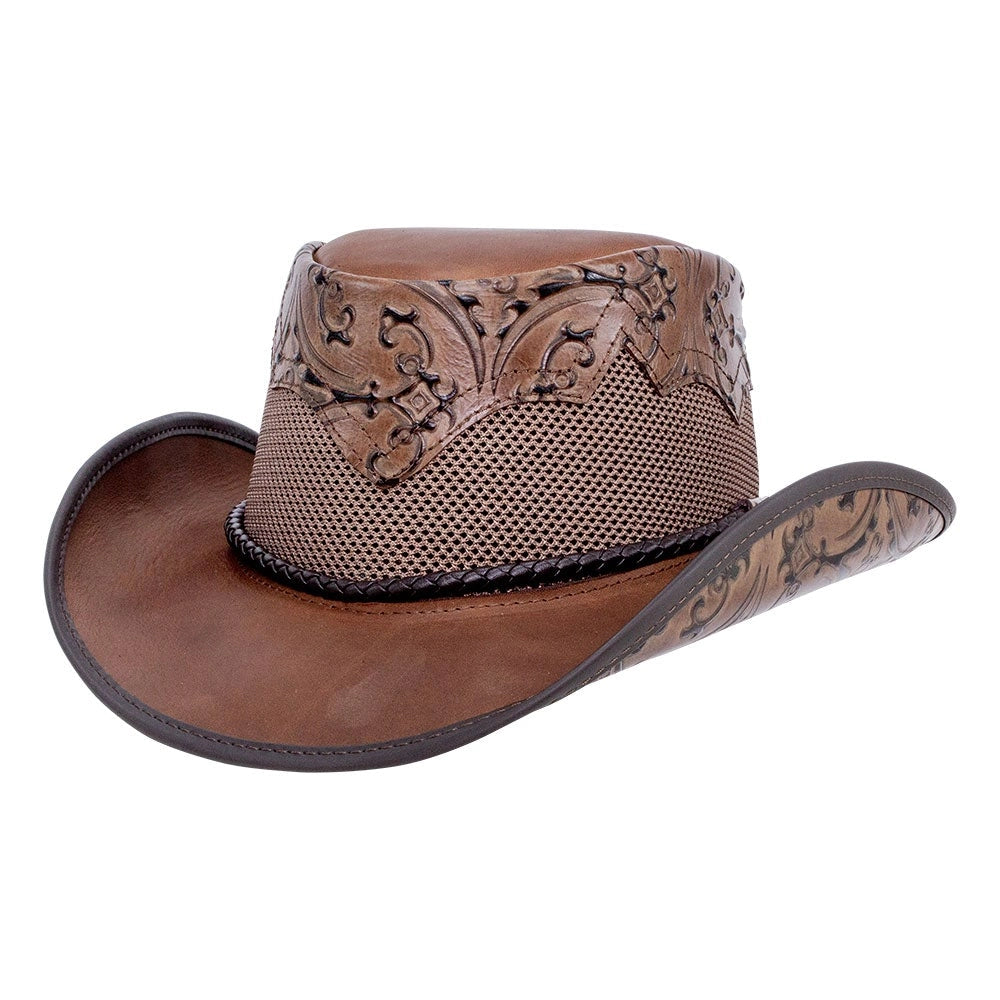 American hat makers Sierra | American Leather Cowboy Hat